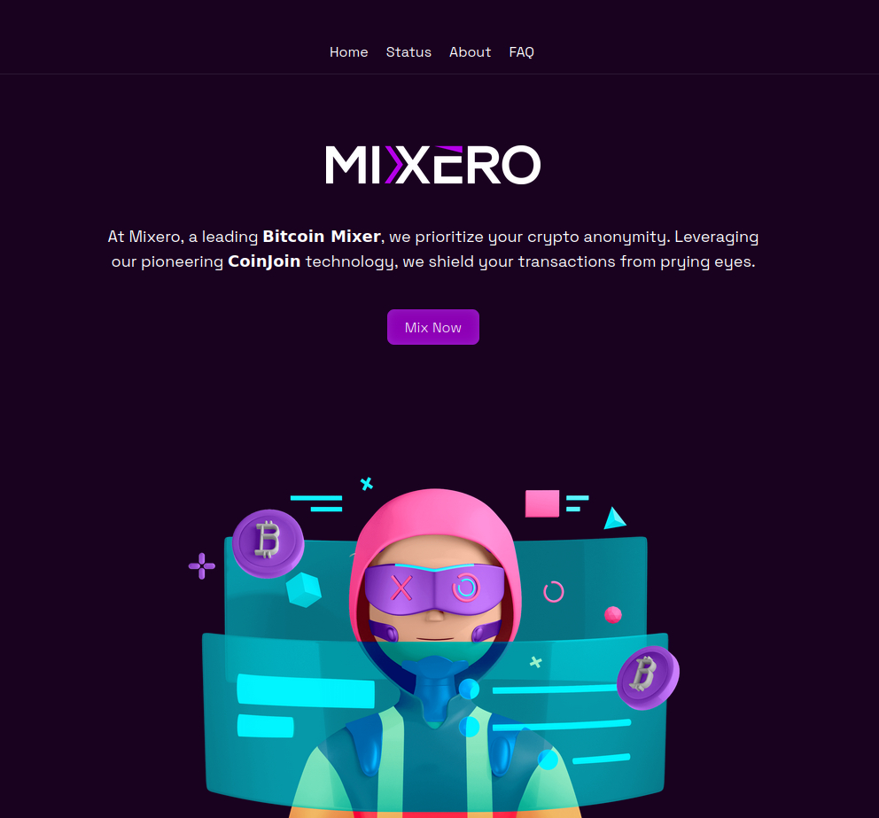 Mixero Bitcoin mixer