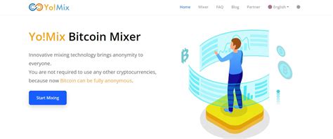 Illustration of Yo!Mix Bitcoin Mixer